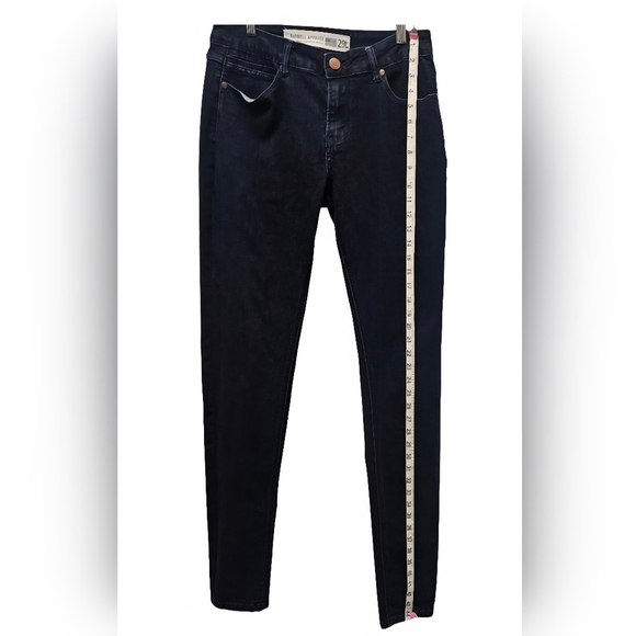 Barbell Apparel Dark Denim Slim Fit Skinny Jeans Size 29L - Picture 11 of 16